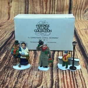 Department 56 Vintage 1989 Heritage Village A Christmas Carol Morning